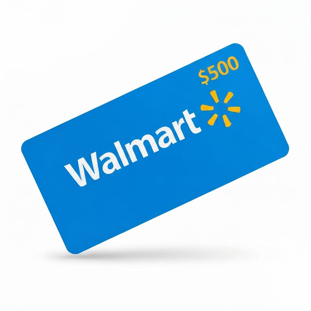 $500 Walmart Gift Card